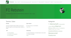 Desktop Screenshot of fcrebstein.ch